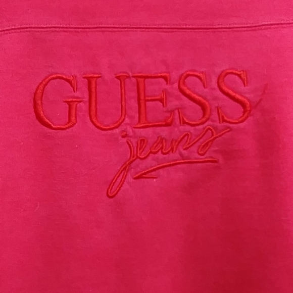 GUESS Signature Sweater in Red - Picture 2 of 6